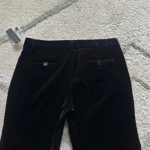 Theory Black Straight Leg Pants - Picture 5 of 9